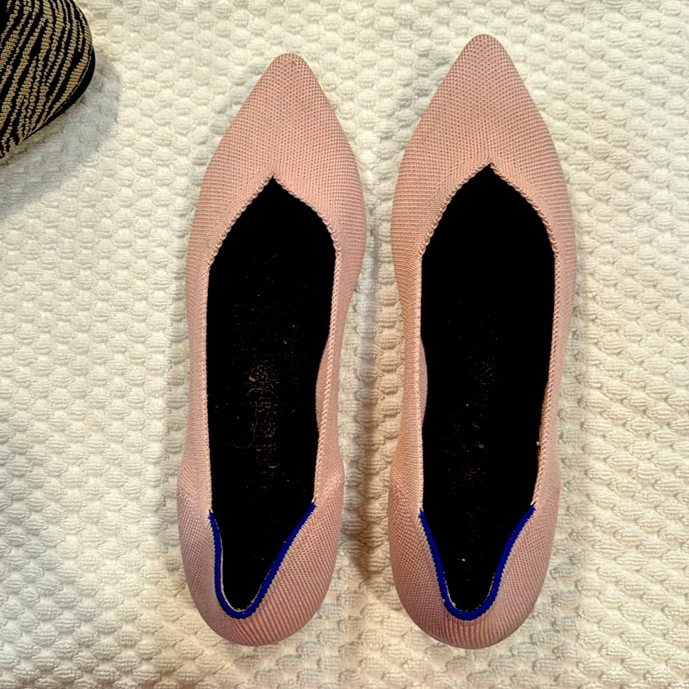 Rothy’s The Point - size 11 - ballerina pink